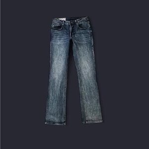 🇺🇸 JOHN B. STETSON Y2K 1015 Rocker Bootcut Jeans 32x38